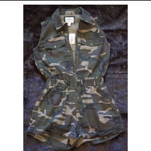 Forever 21 Camo Romper